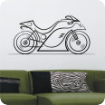 Wandtattoos | Wandtattoo Motorbike Design