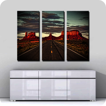 Bild zu Leinwandbild Monument Valley