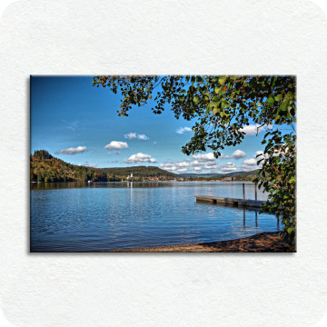 Bild zu Leinwandbild Titisee