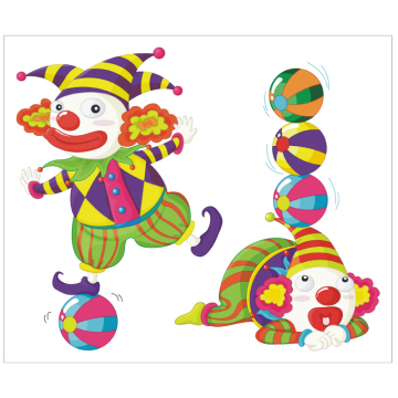 Bild zu Kinder Wandtattoo Clowns