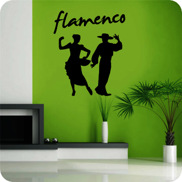 Bild zu Wandtattoo Flamenco