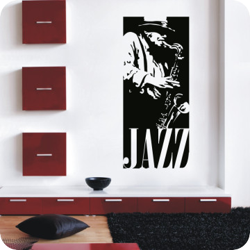 Bild zu Wandtattoo Jazz Banner