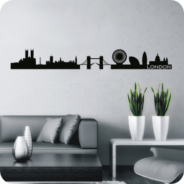 Bild zu Wandtattoo Skyline London