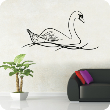 Wandtattoos | Wandtattoo Schwan