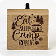 Design--und-Geschenkartikel-aus-eigener-Produktion | Duft Bälkli Eat, Sleep, Camp