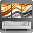 Leinwand-Bilder | Leinwandbild fancy waves No.25