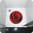 Anti Rutsch Sticker rote Rose - Bild 2