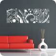 Wandtattoo Floral Banner - Bild 2