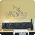 Wandtattoo Chopper Design - Bild 2