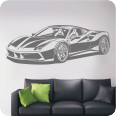 Wandtattoo Ferrari 488 GTB - Bild 2