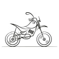 Wandtattoo Motocross Design - Bild 3