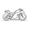 Wandtattoo Motorbike Design - Bild 3