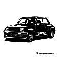 Wandtattoo Renault 5 Turbo 1980 - Bild 3