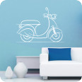 Wandtattoo Vespa Design - Bild 2