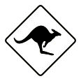 Wandtattoo Australia Road Sign - Bild 3