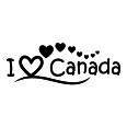 Wandtattoo I Love Canada - Bild 3