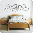 Wandtattoo Schutzengel Teddy - Bild 2