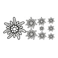 Wandtattoo Edelweiss Set - Bild 3