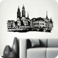 Wandtattoo Zürich Grossmünster - Bild 2