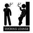 Wandtattoo Smoking Lounge - Bild 3