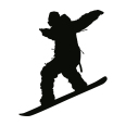 Wandtattoo Snowboard 1 - Bild 3