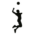 Wandtattoo Volleyball - Bild 3