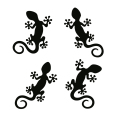 Wandtattoo 4 Geckos - Bild 3