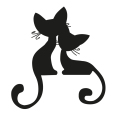 Wandtattoo Katzen - Bild 3