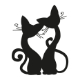 Wandtattoo Katzen - Bild 3