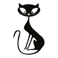 Wandtattoo Siam Katze - Bild 3