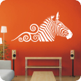 Wandtattoo Zebra Ornament - Bild 2