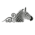 Wandtattoo Zebra Ornament - Bild 3