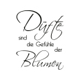 Wandtattoo Düfte sind die Gefühle der Blumen - Bild 3