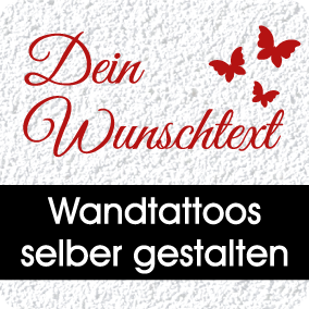 Wandtattoo, Wallprints, Wand Dekoration, Wandtattoos 3D Sticker